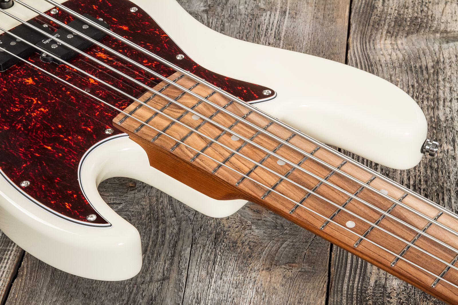 Sadowsky Hybrid Pj Bass 21 Fret 5c Metroexpress V2 Pf - Olympic White - Basse Électrique Solid Body - Variation 4