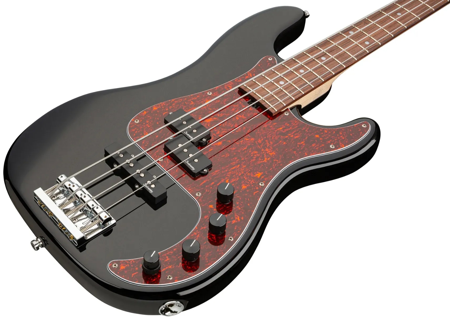 Sadowsky Hybrid Pj Bass 21 Fret Alder 4c Metroline All Active Mor - Solid Black - Basse Électrique Solid Body - Variation 2
