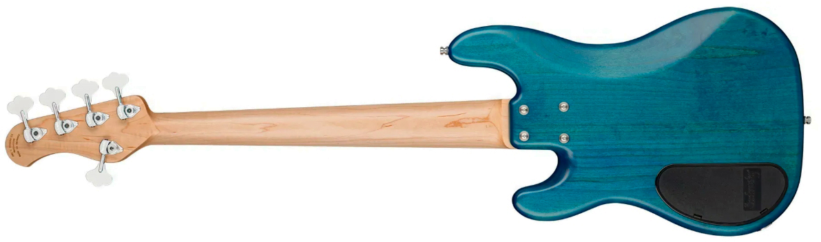 Sadowsky Hybrid Pj Bass 21 Fret Alder 5c Metroline All Active Mor - Ocean Blue Transparent Satin - Basse Électrique Solid Body - Variation 1