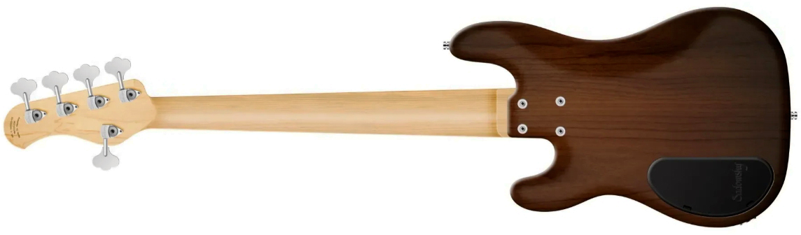 Sadowsky Hybrid Pj Bass 21 Fret Alder 5c Metroline All Active Mor - Antique Tobacco Transparent Satin - Basse Électrique Solid Body - Variation 1