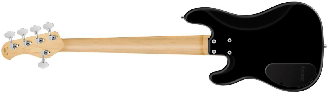 Sadowsky Hybrid Pj Bass 21 Fret Alder 5c Metroline All Active Mor - Solid Black Satin - Basse Électrique Solid Body - Variation 1