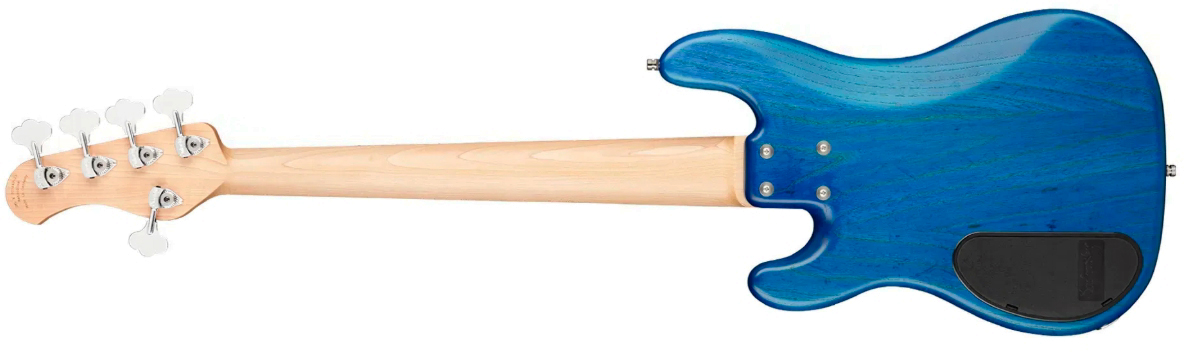 Sadowsky Hybrid Pj Bass 21 Fret Ash 5c Metroline All Active Mn - Ocean Blue Transparent Satin - Basse Électrique Solid Body - Variation 1