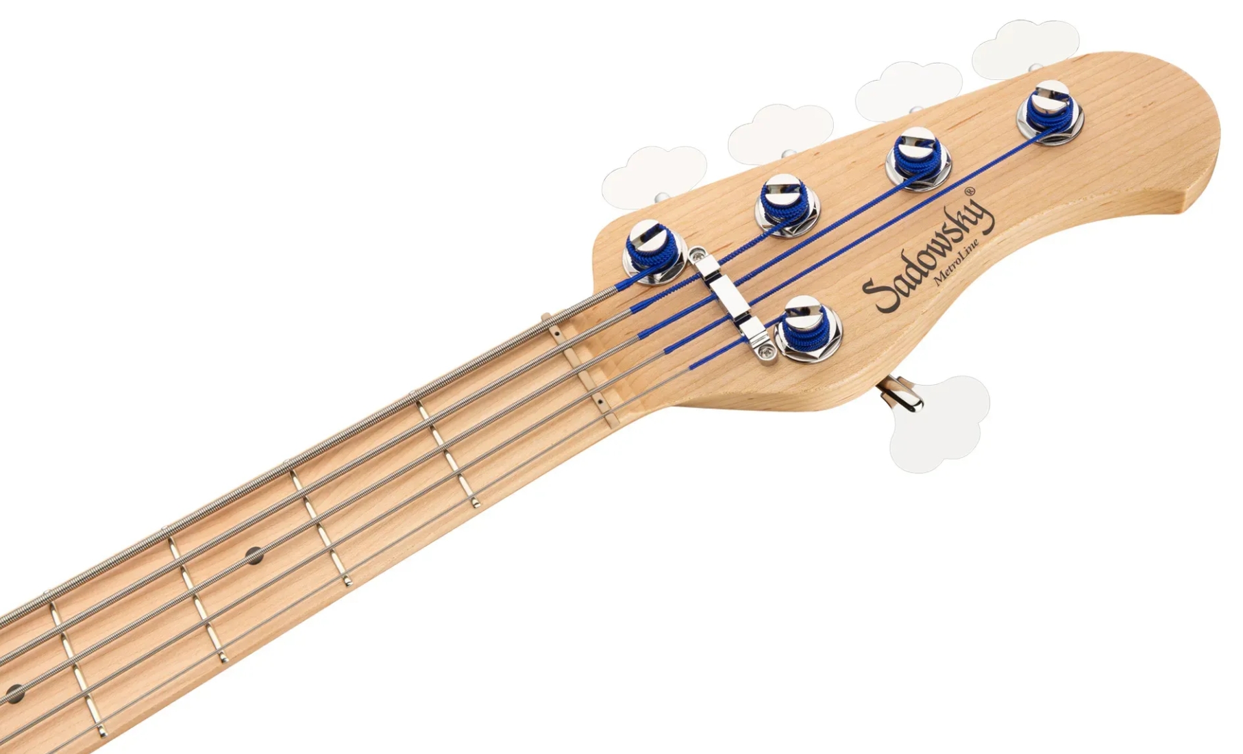 Sadowsky Hybrid Pj Bass 21 Fret Ash 5c Metroline All Active Mn - Nirvana Black Transparent Satin - Basse Électrique Solid Body - Variation 4