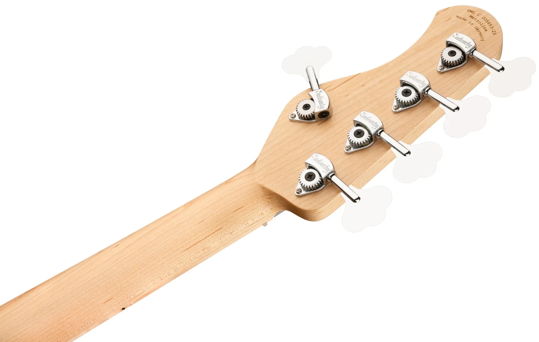 Sadowsky Hybrid Pj Bass 21 Fret Ash 5c Metroline All Active Mn - Natural Transparent Satin - Basse Électrique Solid Body - Variation 5