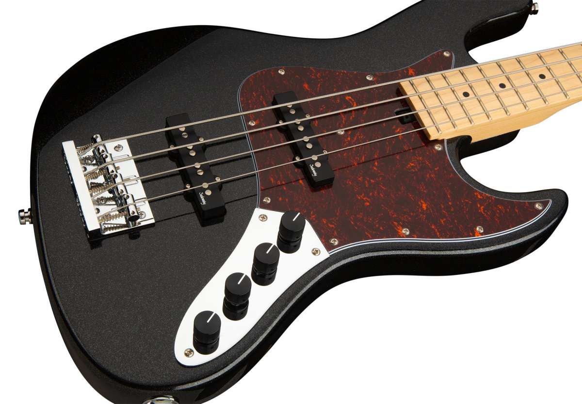 Sadowsky J/j Bass 21 Fret Vintage 4c Metroexpress Mn - Black - Basse Électrique Solid Body - Variation 2