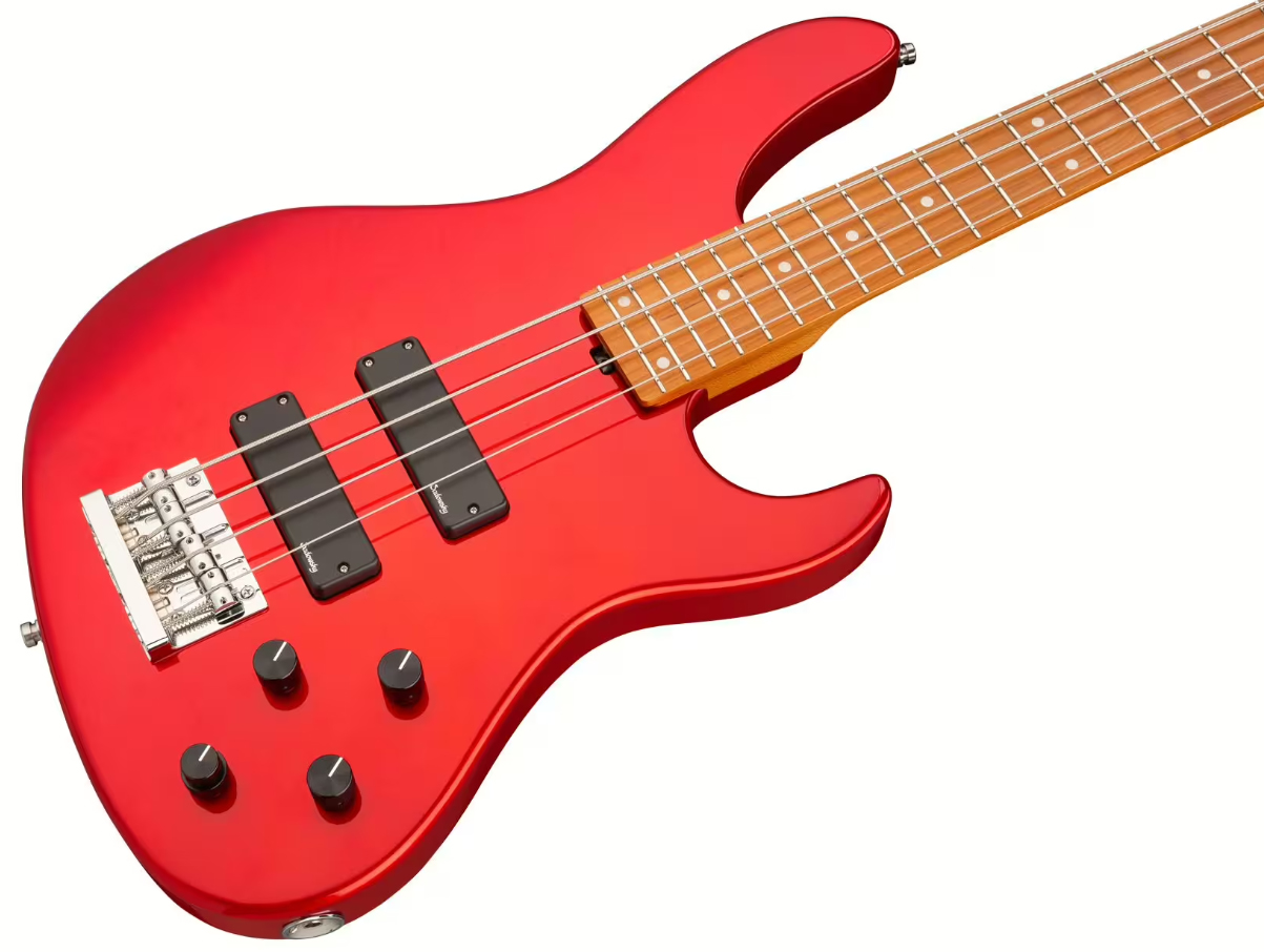 Sadowsky Modern Bass 24-fret 4c Metroexpress Active Mn - Candy Apple Red Metallic - Basse Électrique Solid Body - Variation 2
