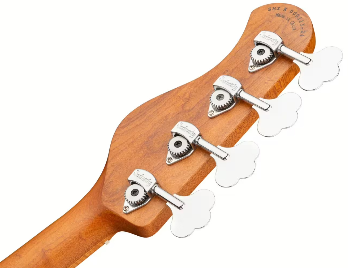 Sadowsky Modern Bass 24-fret 4c Metroexpress Active Mn - Solid Sage Green Metallic - Basse Électrique Solid Body - Variation 4