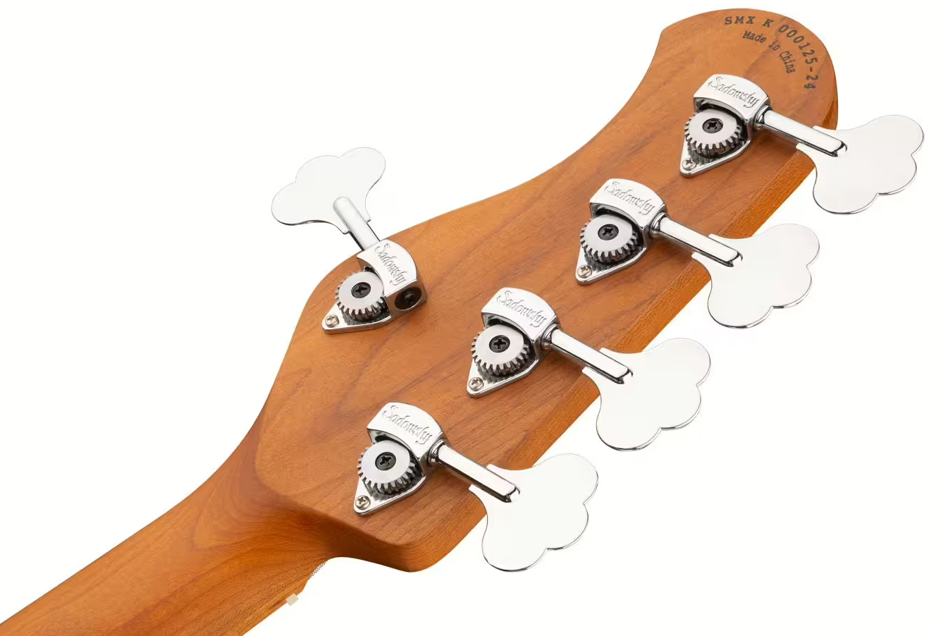 Sadowsky Modern Bass 24-fret 5c Metroexpress Active Mn - Candy Apple Red Metallic - Basse Électrique Solid Body - Variation 4