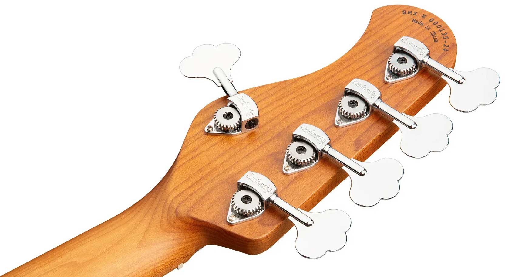 Sadowsky Modern Bass 24-fret 5c Metroexpress Active Mn - Solid Champagne Metallic - Basse Électrique Solid Body - Variation 5