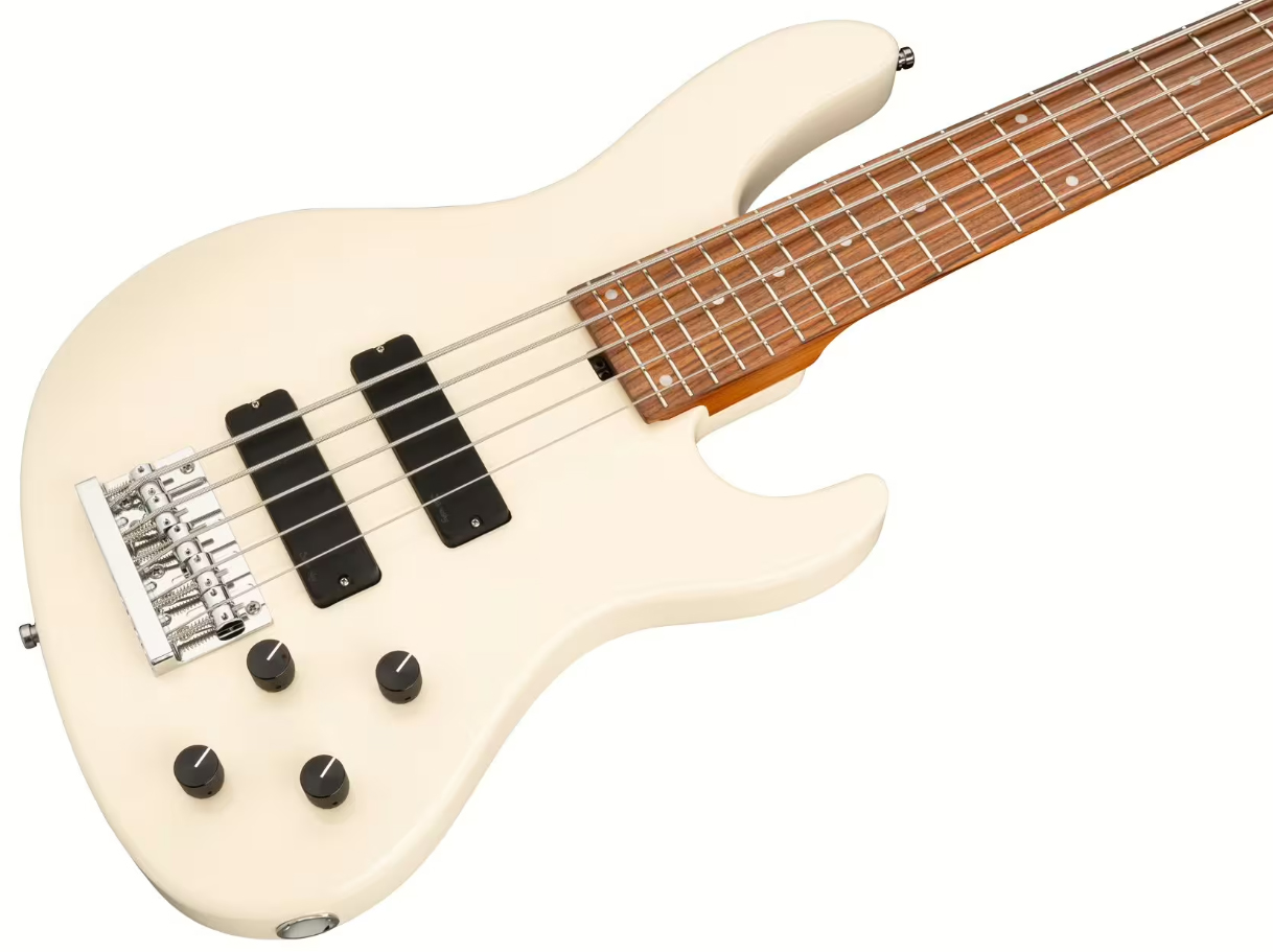 Sadowsky Modern Bass 24-fret 5c Metroexpress Active Mor - Solid Olympic White - Basse Électrique Solid Body - Variation 2