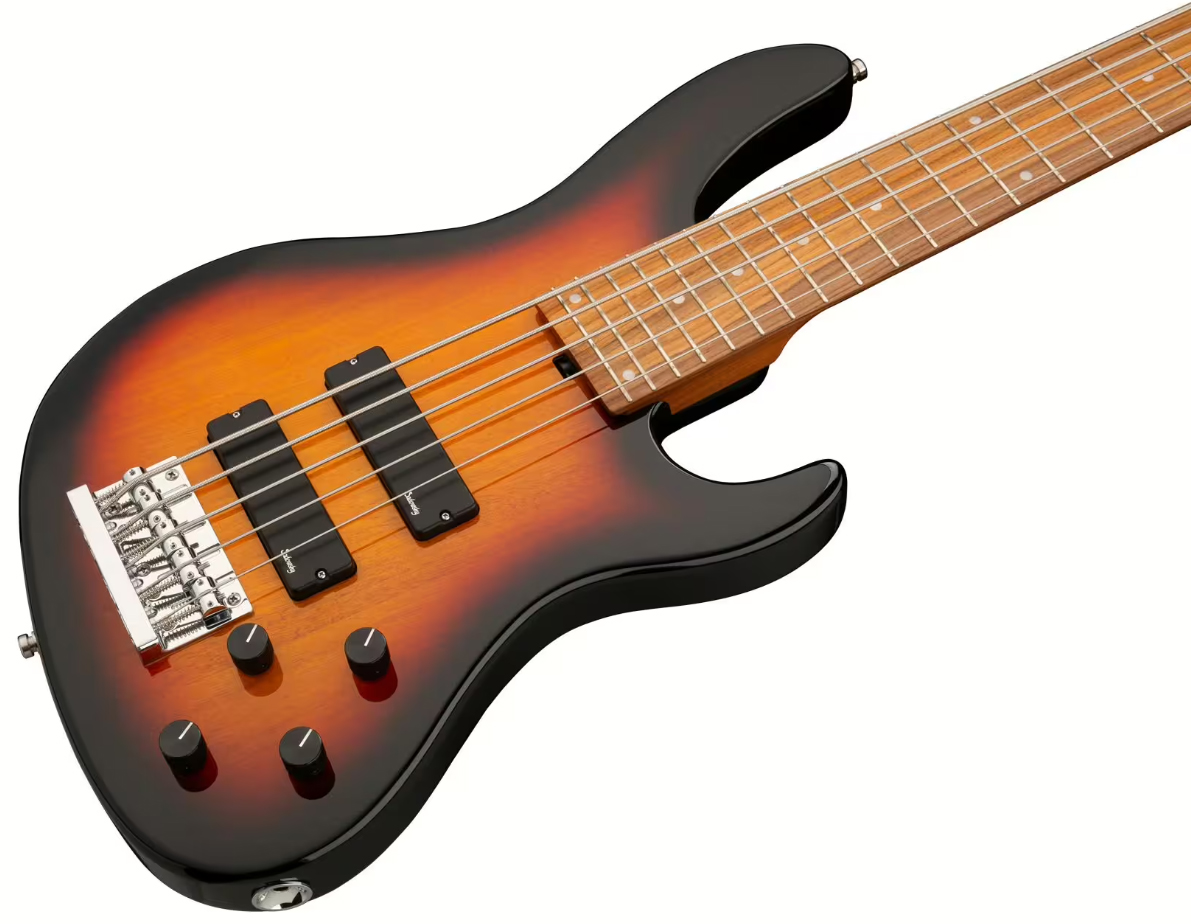 Sadowsky Modern Bass 24-fret 5c Metroexpress Active Mor - Tobacco Sunburst Transparent - Basse Électrique Solid Body - Variation 2