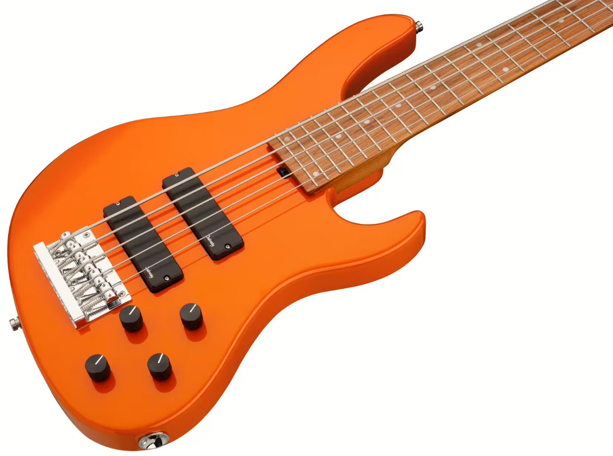 Sadowsky Modern Bass 24-fret 5c Metroexpress Active Mor - Solid Candy Apple Orange Metallic - Basse Électrique Solid Body - Variation 2
