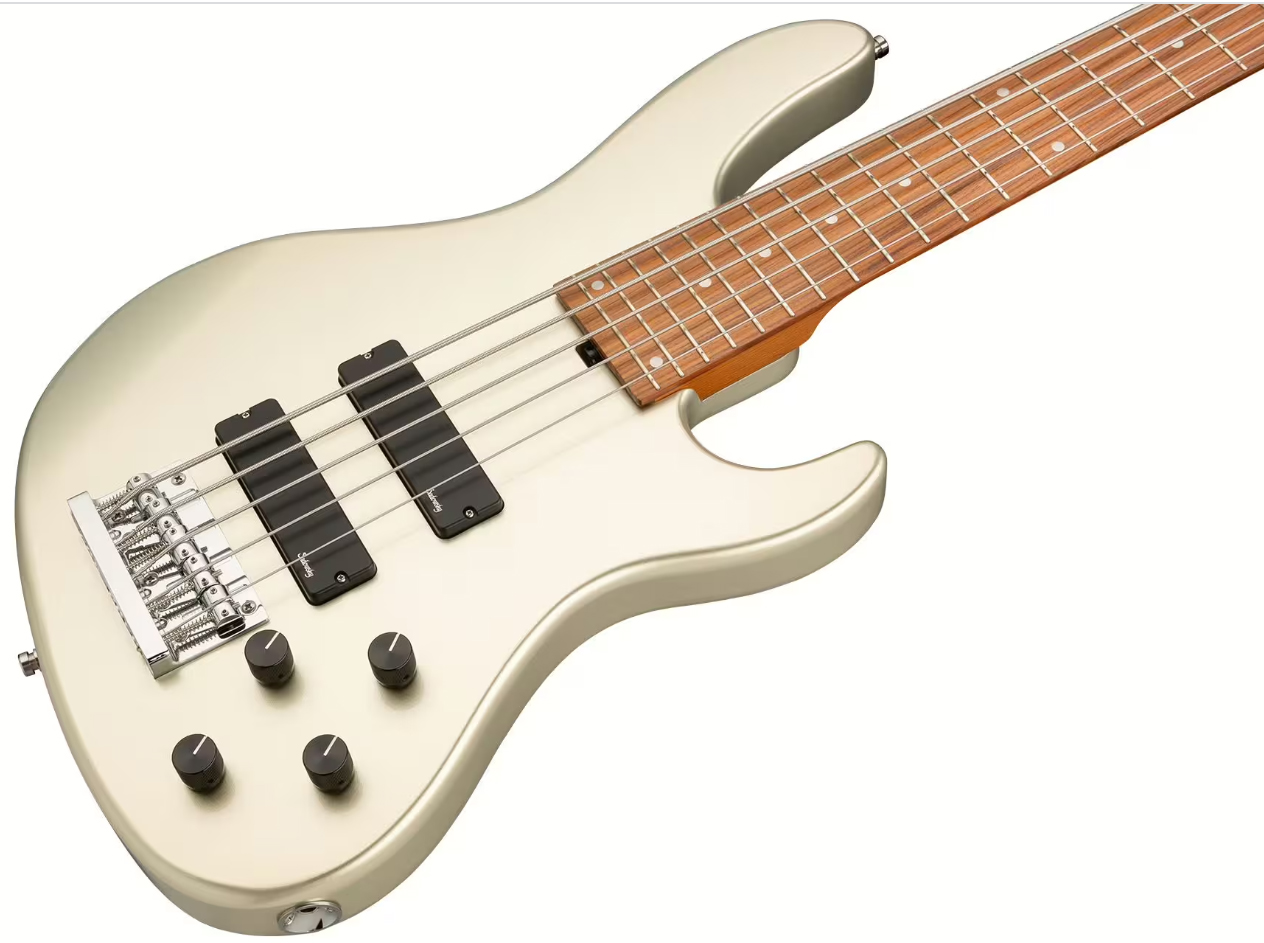 Sadowsky Modern Bass 24-fret 5c Metroexpress Active Mor - Solid Champagne Metallic - Basse Électrique Solid Body - Variation 2