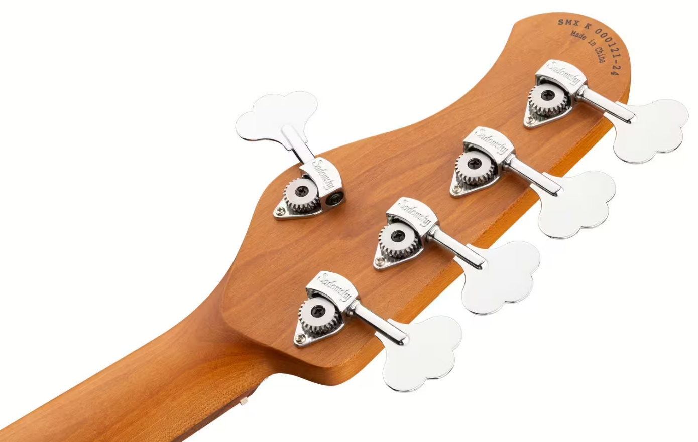 Sadowsky Modern Bass 24-fret 5c Metroexpress Active Mor - Solid Sage Green Metallic - Basse Électrique Solid Body - Variation 4