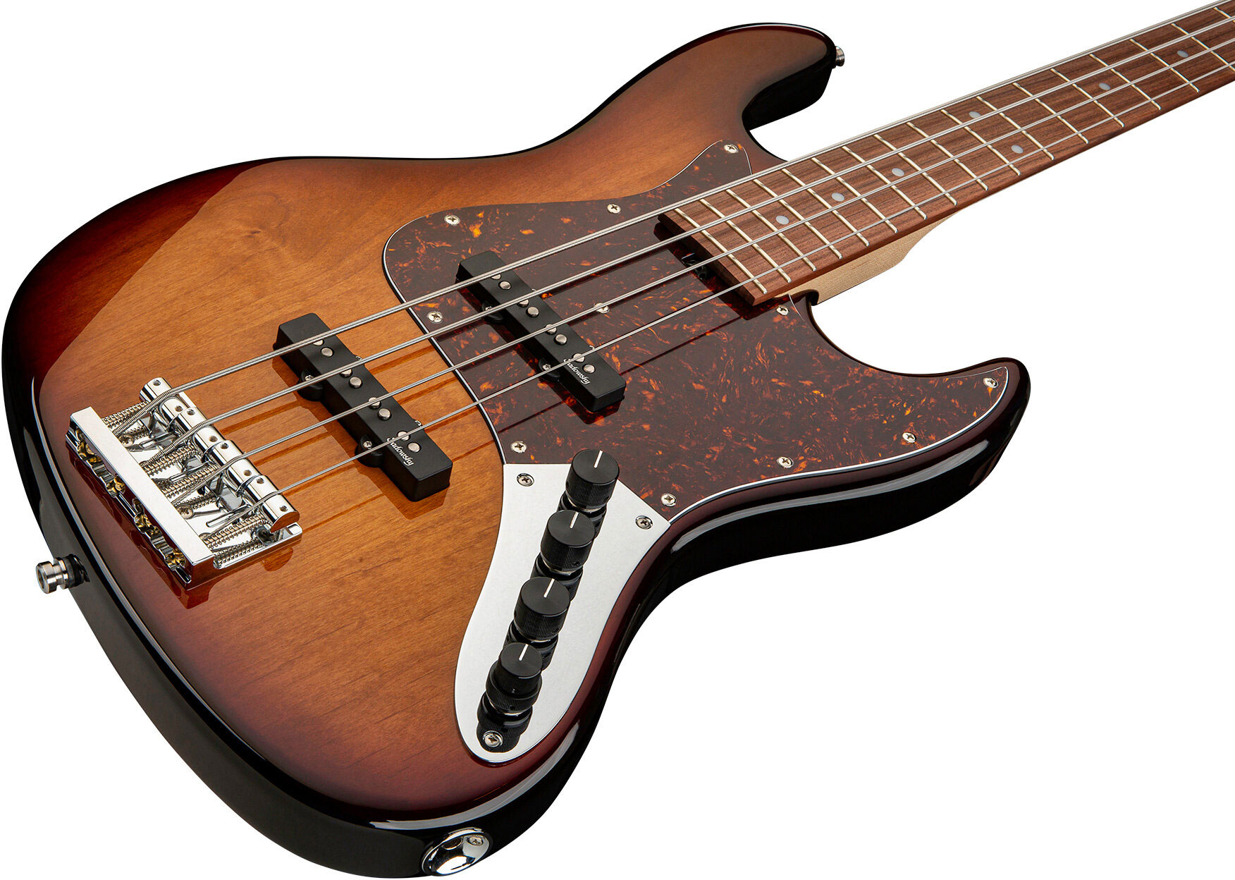 Sadowsky Modern Bass 24 Fret Alder 4c Metroline All Active Mor - '59 Burst Transparent - Basse Électrique Solid Body - Variation 2