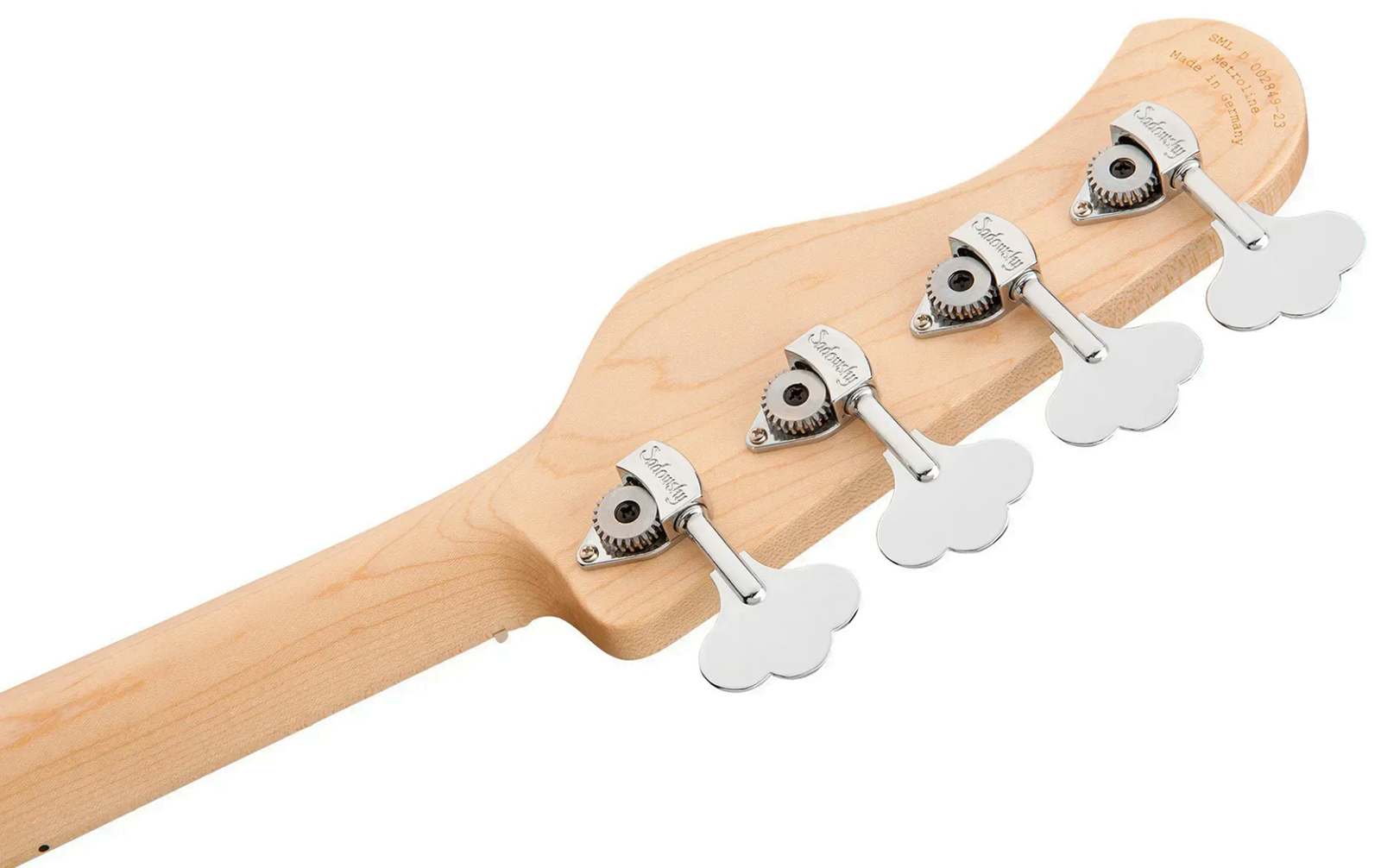 Sadowsky Modern Bass 24 Fret Ash 4c Metroline All Active Mn - Almond Sunburst Transparent Satin - Basse Électrique Solid Body - Variation 2