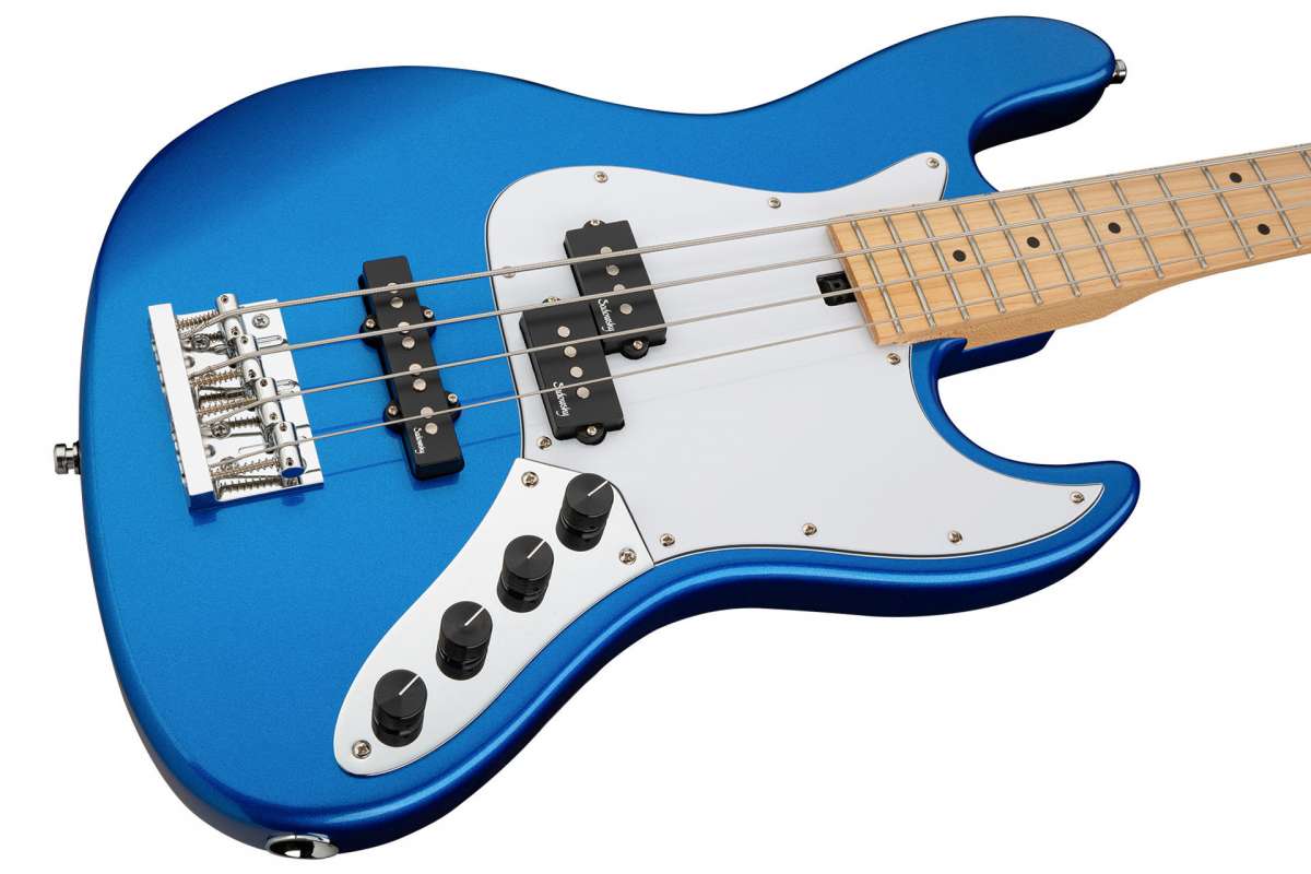 Sadowsky Hybrid P/j Bass 21 Fret 4c Metroexpress Mn - Ocean Blue Metallic - Basse Électrique Solid Body - Variation 2