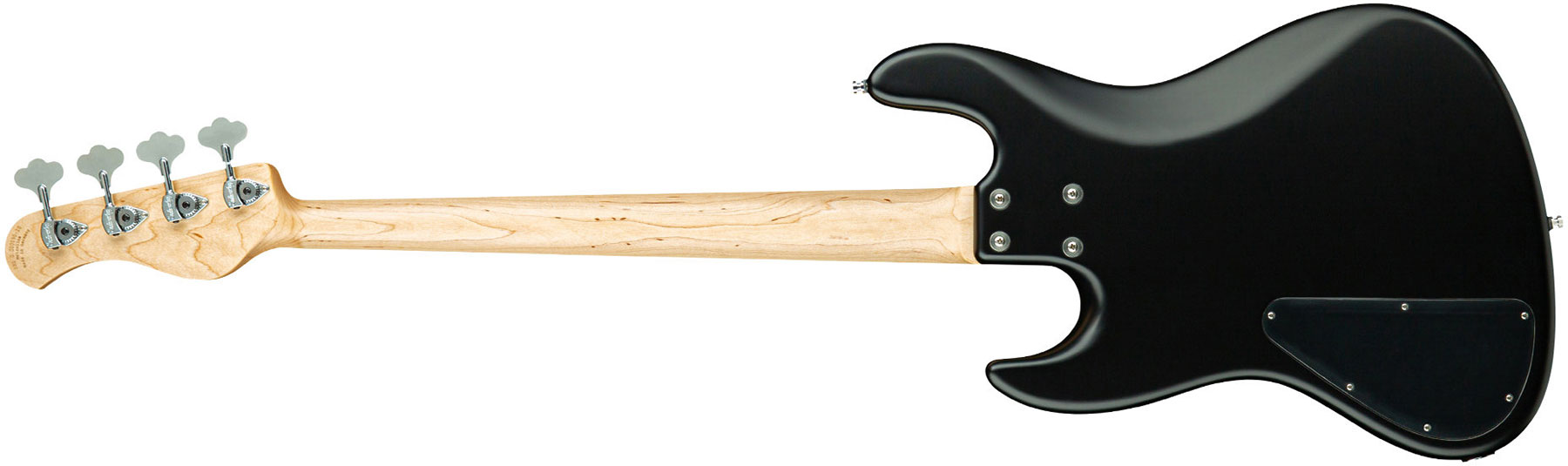 Sadowsky Vintage J/j Bass 21 Fret Ash 4c Metroline All Active Mn - Solid Black Satin - Basse Électrique Solid Body - Variation 1