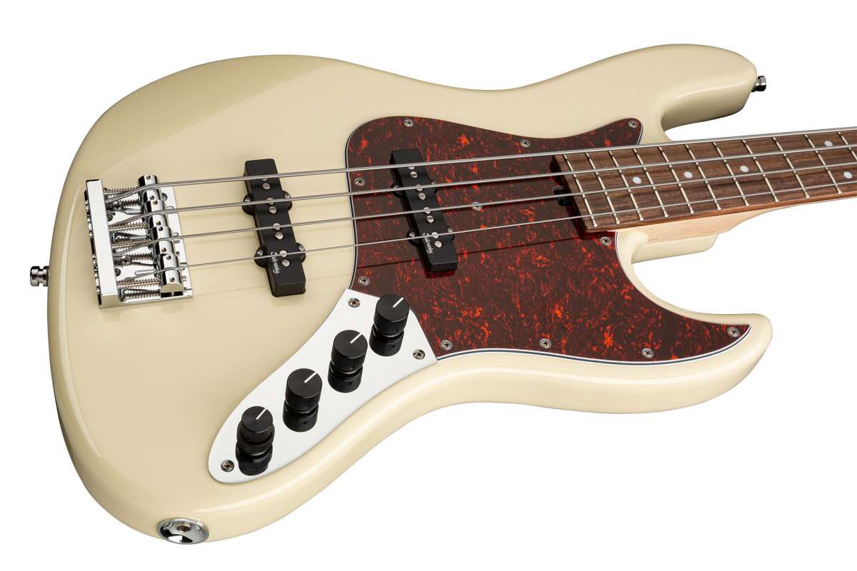 Sadowsky Vintage J/j Bass 21 Fret Ash 4c Metroline All Active Mor - Solid Olympic White - Basse Électrique Solid Body - Variation 2