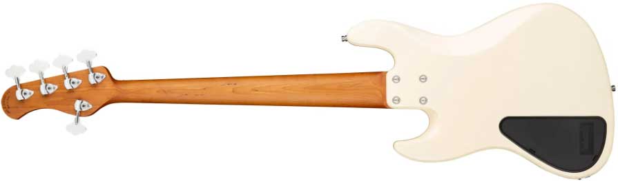Sadowsky Vintage Jj Bass 21-fret 5c Metroexpress Mor - Olympic White - Basse Électrique Solid Body - Variation 1