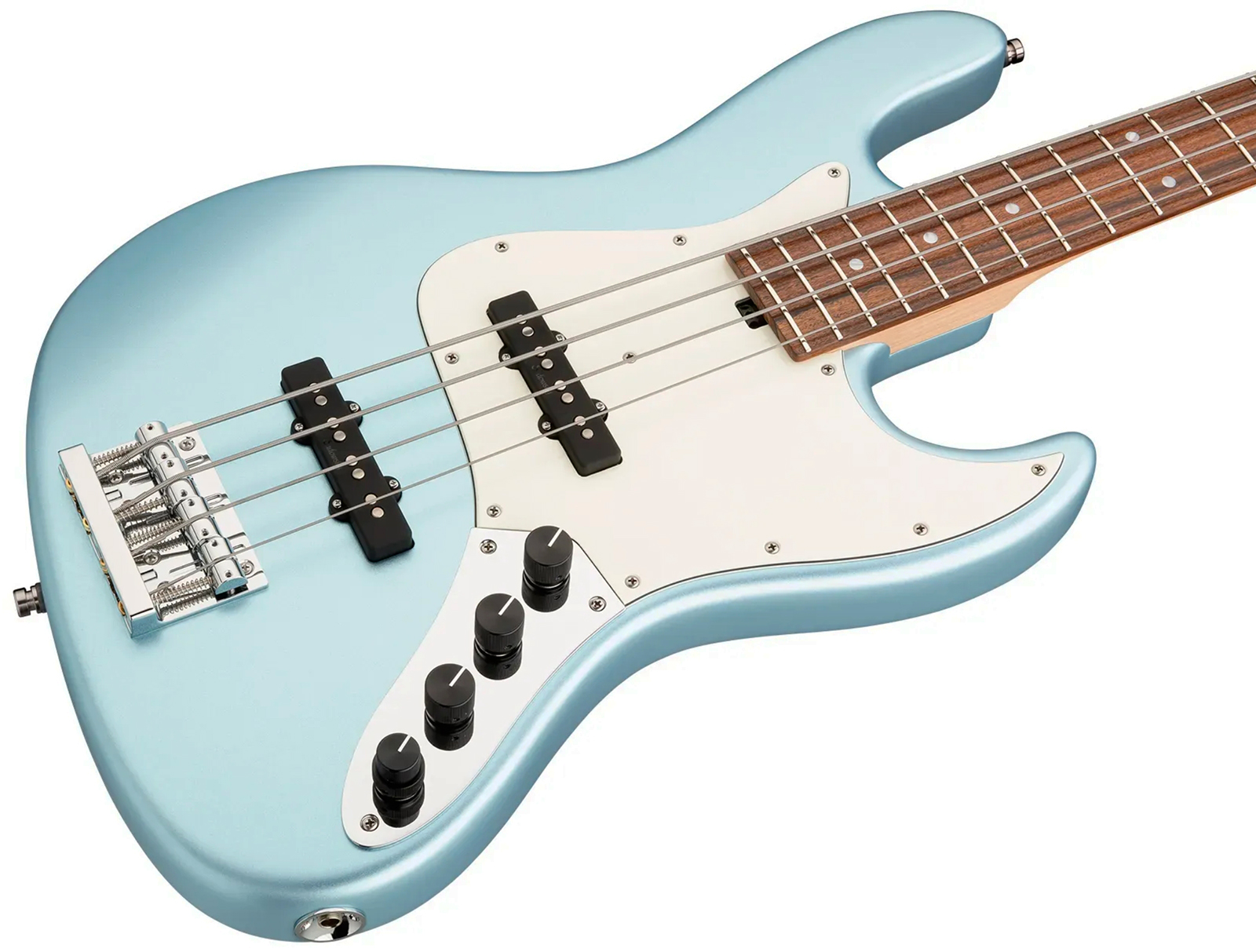 Sadowsky Vintage Jj Bass 21 Fret Alder 4c Metroline All Active Mor - Ice Blue Metallic Satin - Basse Électrique Solid Body - Variation 2