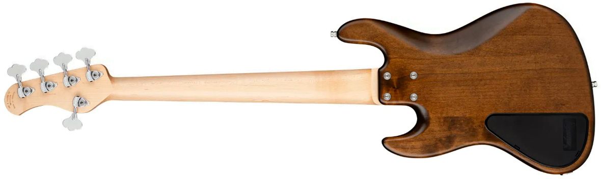 Sadowsky Vintage Jj Bass 21 Fret Alder 5c Metroline All Active Mor - Antique Tobacco Transparent Satin - Basse Électrique Solid Body - Variation 1
