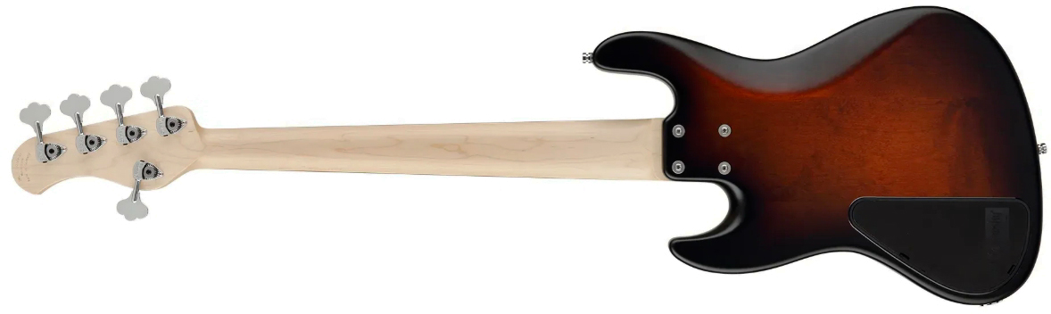 Sadowsky Vintage Jj Bass 21 Fret Alder 5c Metroline All Active Mor - Almond Sunburst Transparent Satin - Basse Électrique Solid Body - Variation 1