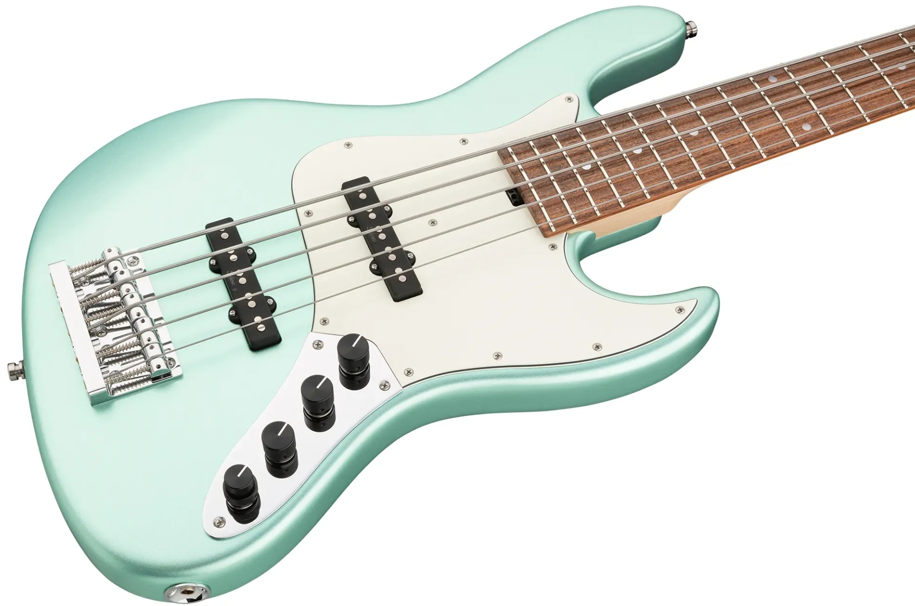 Sadowsky Vintage Jj Bass 21 Fret Alder 5c Metroline All Active Mor - Solid Sage Green Metallic Satin - Basse Électrique Solid Body - Variation 2