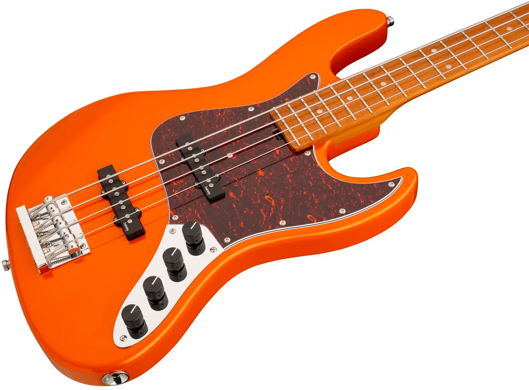 Sadowsky Vintage Jj Bass 21f 4c Metroexpress Mn - Candy Apple Orange Metallic - Basse Électrique Solid Body - Variation 2