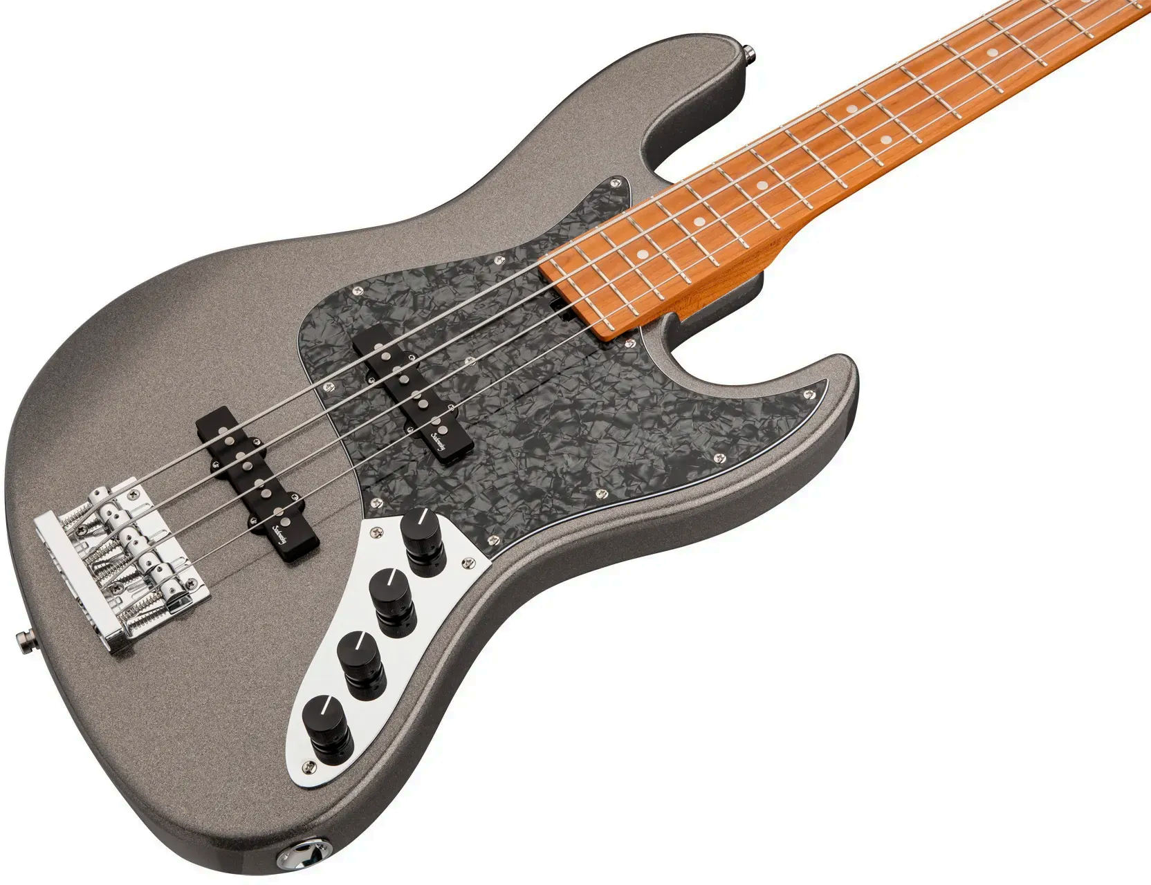 Sadowsky Vintage Jj Bass 21f 4c Metroexpress Mn - Silver Metallic - Basse Électrique Solid Body - Variation 2