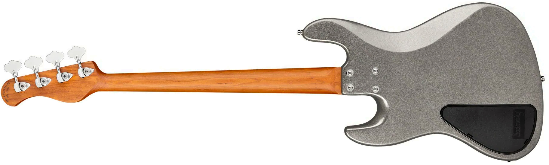 Sadowsky Vintage Jj Bass 21f 4c Metroexpress Mor - Silver Metallic - Basse Électrique Solid Body - Variation 1