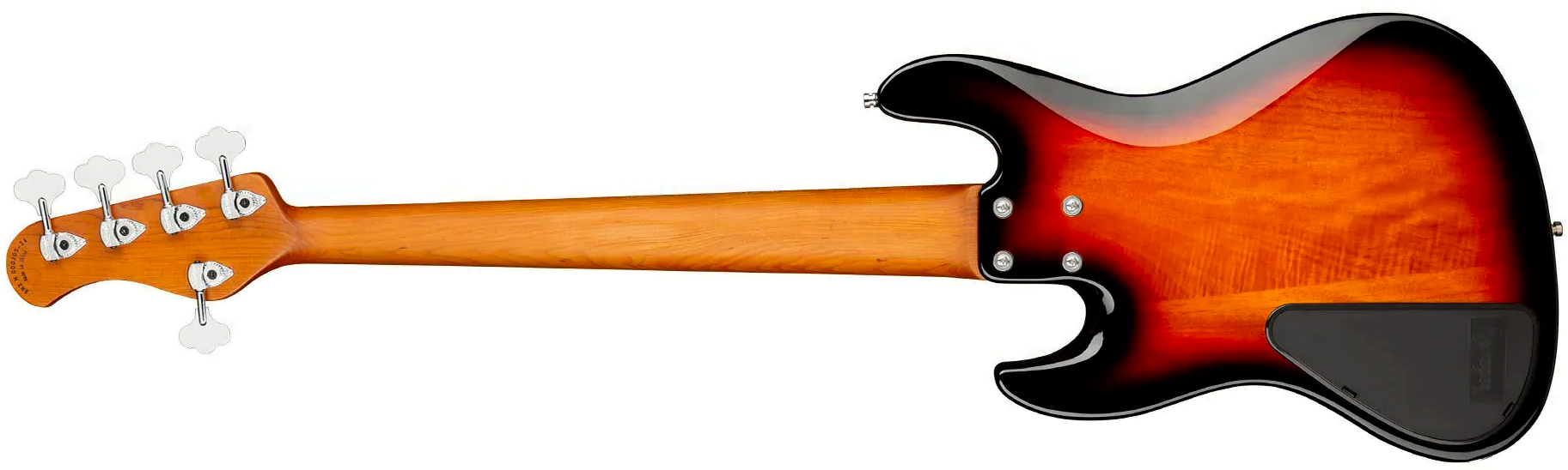 Sadowsky Vintage Jj Bass 21f 5c Fretless Metroexpress Mor - Tobacco Sunburst Transparent - Basse Électrique Solid Body - Variation 1