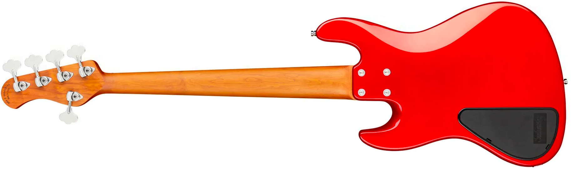 Sadowsky Vintage Jj Bass 21f 5c Metroexpress Mn - Candy Apple Red Metallic - Basse Électrique Solid Body - Variation 1