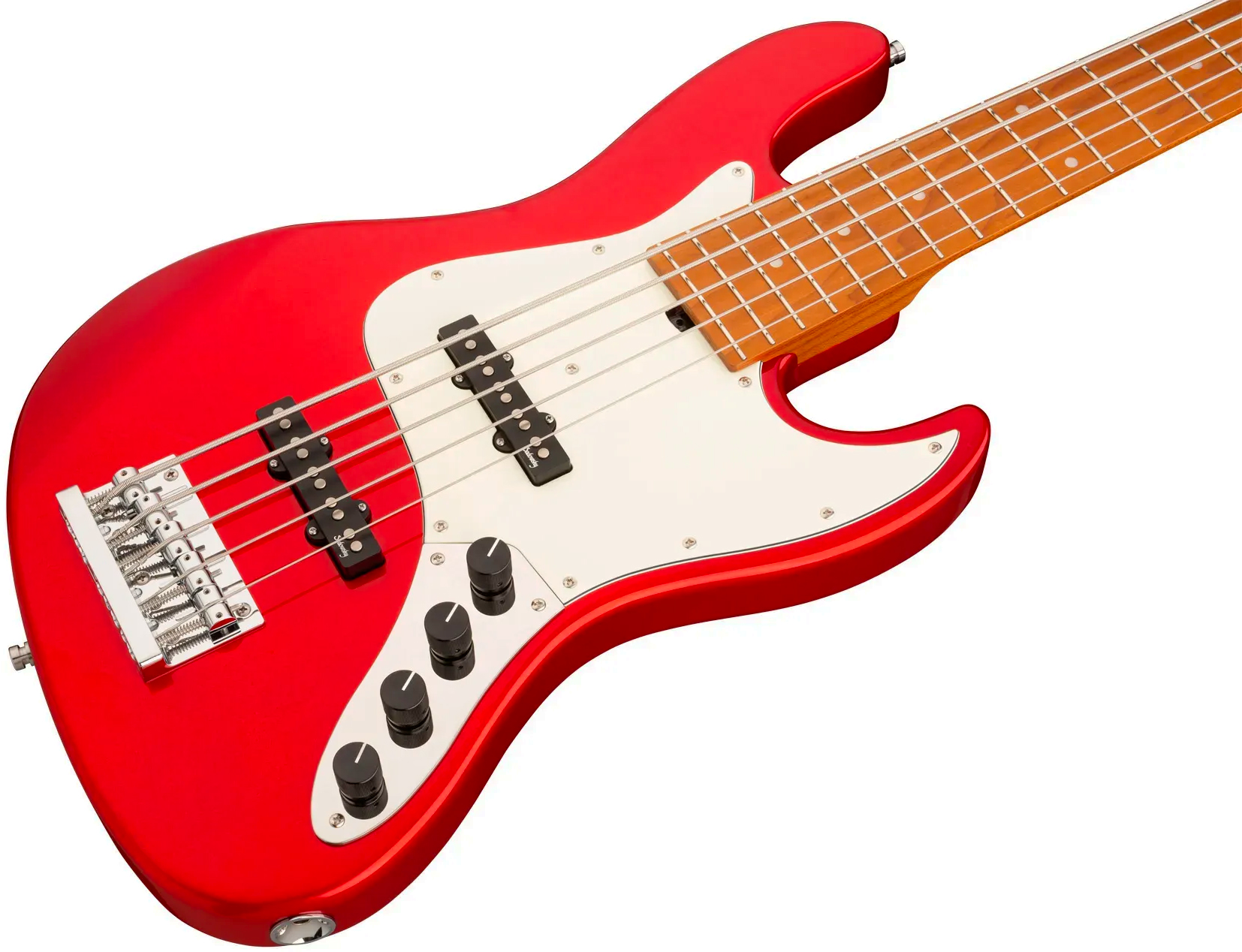 Sadowsky Vintage Jj Bass 21f 5c Metroexpress Mn - Candy Apple Red Metallic - Basse Électrique Solid Body - Variation 2