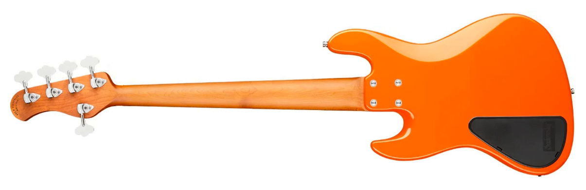 Sadowsky Vintage Jj Bass 21f 5c Metroexpress Mor - Candy Apple Orange Metallic - Basse Électrique Solid Body - Variation 1