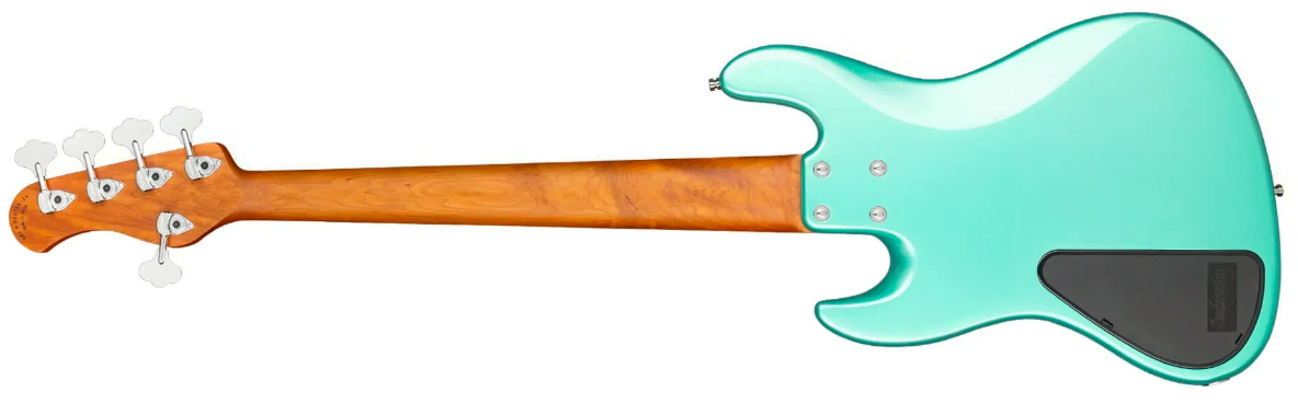 Sadowsky Vintage Jj Bass 21f 5c Metroexpress Mor - Sage Green Metallic - Basse Électrique Solid Body - Variation 1