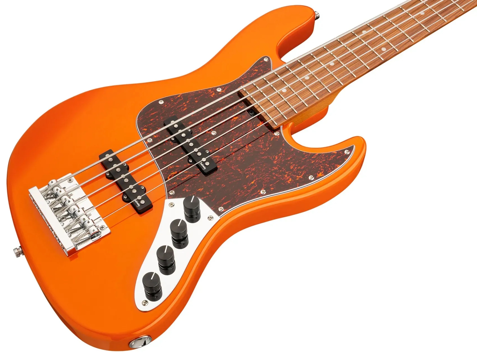 Sadowsky Vintage Jj Bass 21f 5c Metroexpress Mor - Candy Apple Orange Metallic - Basse Électrique Solid Body - Variation 2