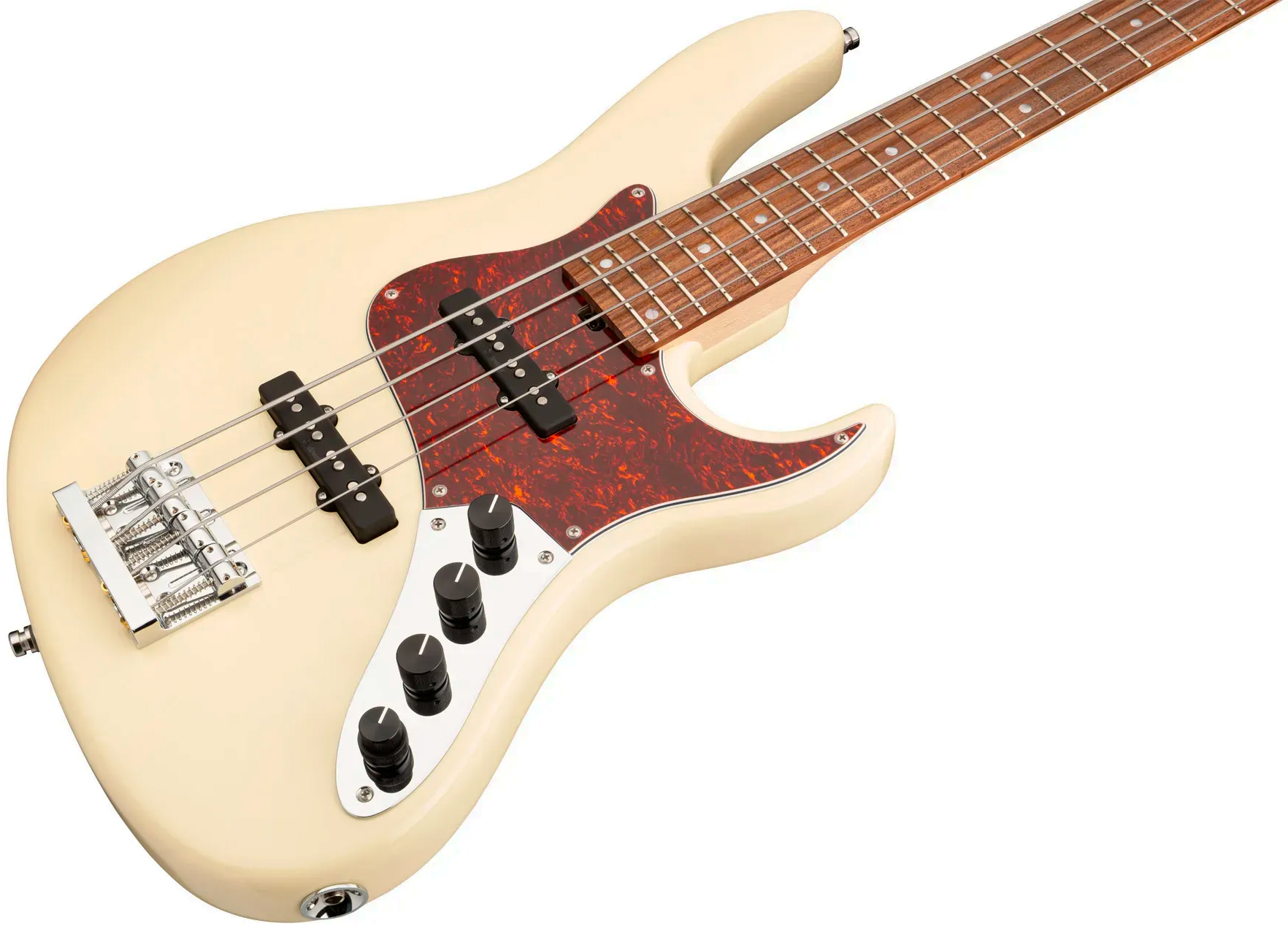 Sadowsky Vintage Jj Bass 24 Fret Alder 4c Metroline All Active Mor - Olympic White - Basse Électrique Solid Body - Variation 2