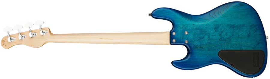 Sadowsky Vintage M/j Bass 21f Ash 4c Metroline All Active Mn - Bora Blue Burst Trans. Satin - Basse Électrique Solid Body - Variation 1