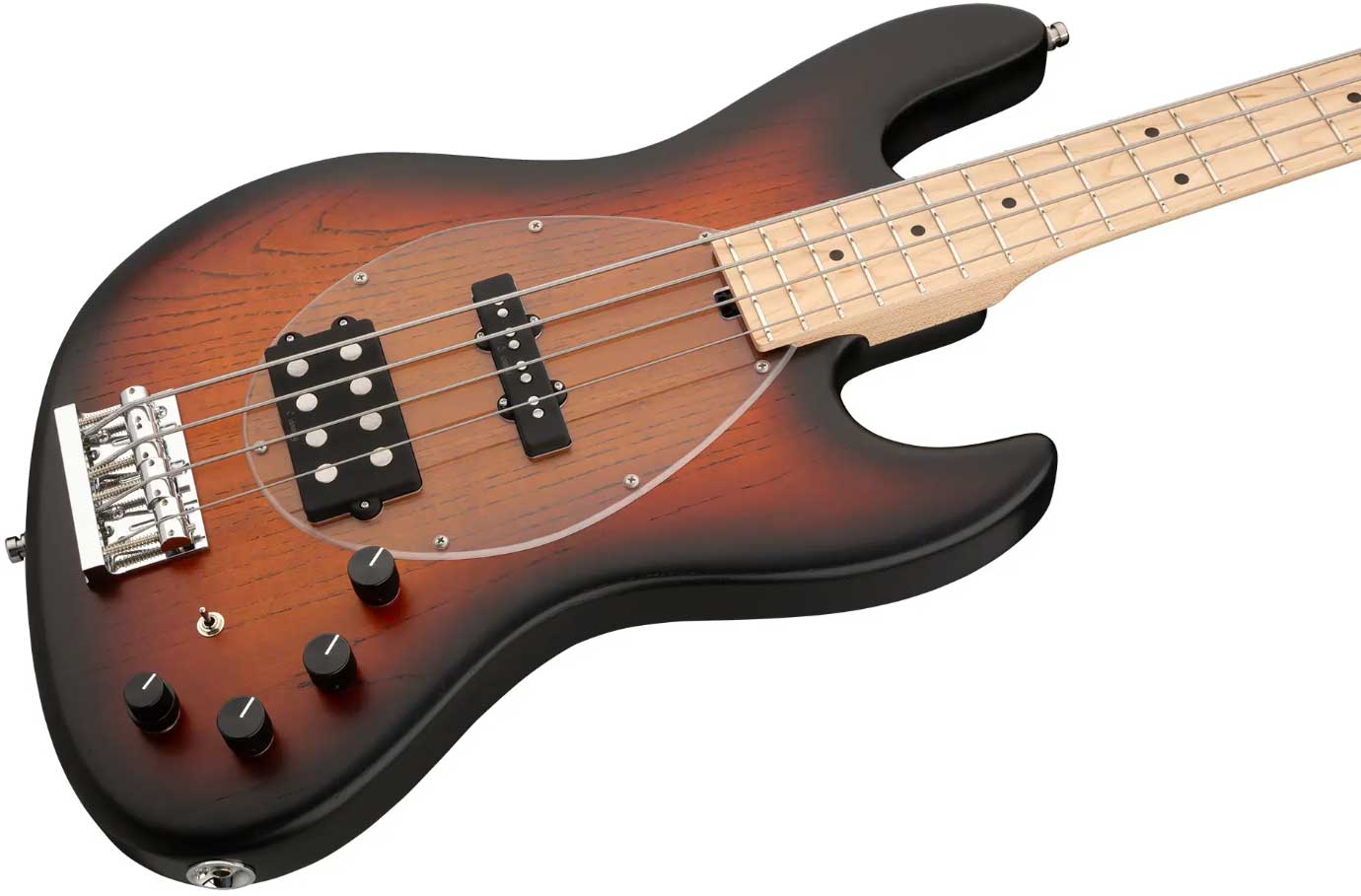 Sadowsky Vintage M/j Bass 21f Ash 4c Metroline All Active Mn - Almond Sunburst Trans. Satin - Basse Électrique Solid Body - Variation 2