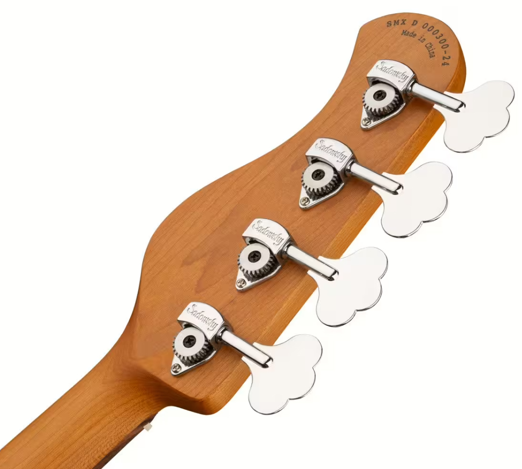 Sadowsky Vintage Mj Bass 21-fret Metroexpress Mor - Silver Sparkle - Basse Électrique Solid Body - Variation 4
