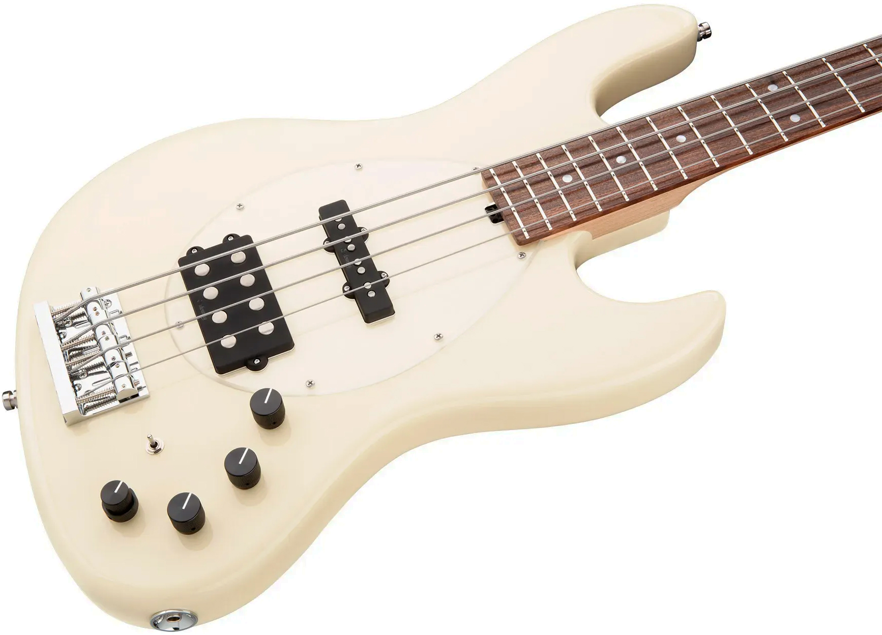 Sadowsky Vintage Mj Bass 21f Alder 4c Metroline All Active Mor - Olympic White - Basse Électrique Solid Body - Variation 2