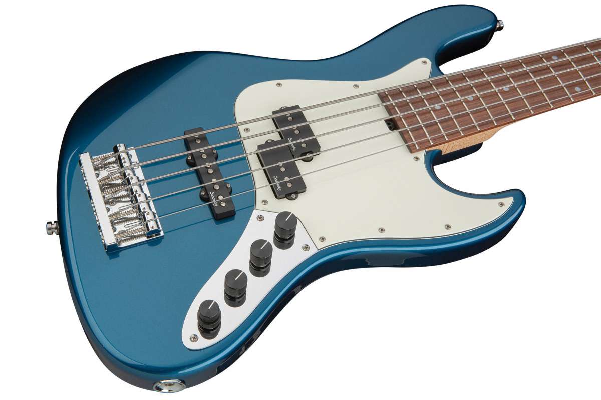 Sadowsky Vintage P/j Bass 21 Fret Alder 5c Metroline All Active Mor - Dark Lake Placid Blue Metallic - Basse Électrique Solid Body - Variation 2