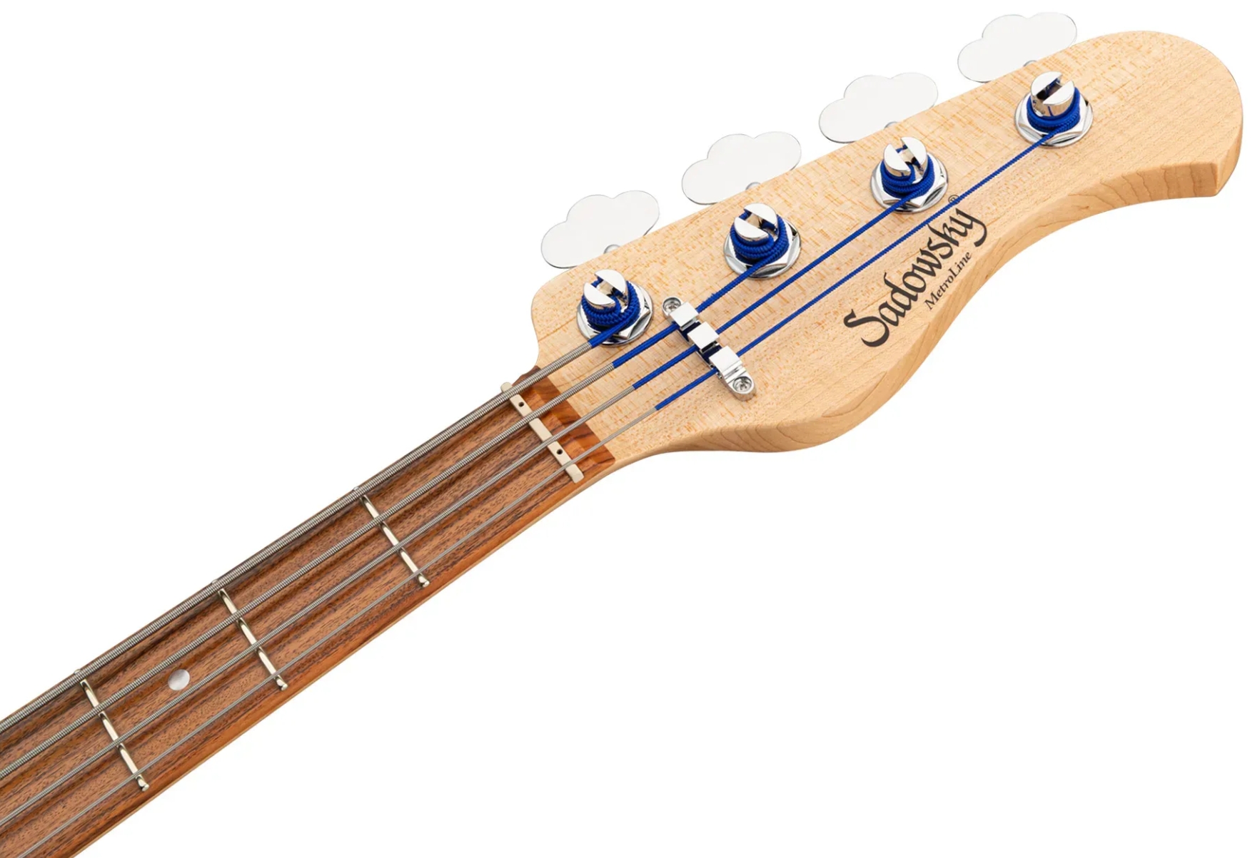 Sadowsky Will Lee 22-fret Alder 4c Metroline Signature All Active Mn - Natural Transparent Gloss - Basse Électrique Solid Body - Variation 4