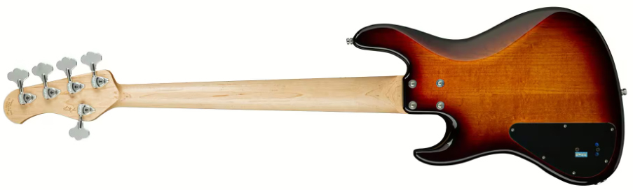 Sadowsky Will Lee 22-fret Ash 5c Metroline Signature All Active Mn - '59 Burst Transparent - Basse Électrique Solid Body - Variation 1