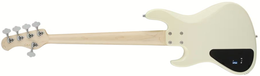 Sadowsky Will Lee 22-fret Ash 5c Metroline Signature All Active Mn - Solid Olympic White - Basse Électrique Solid Body - Variation 1