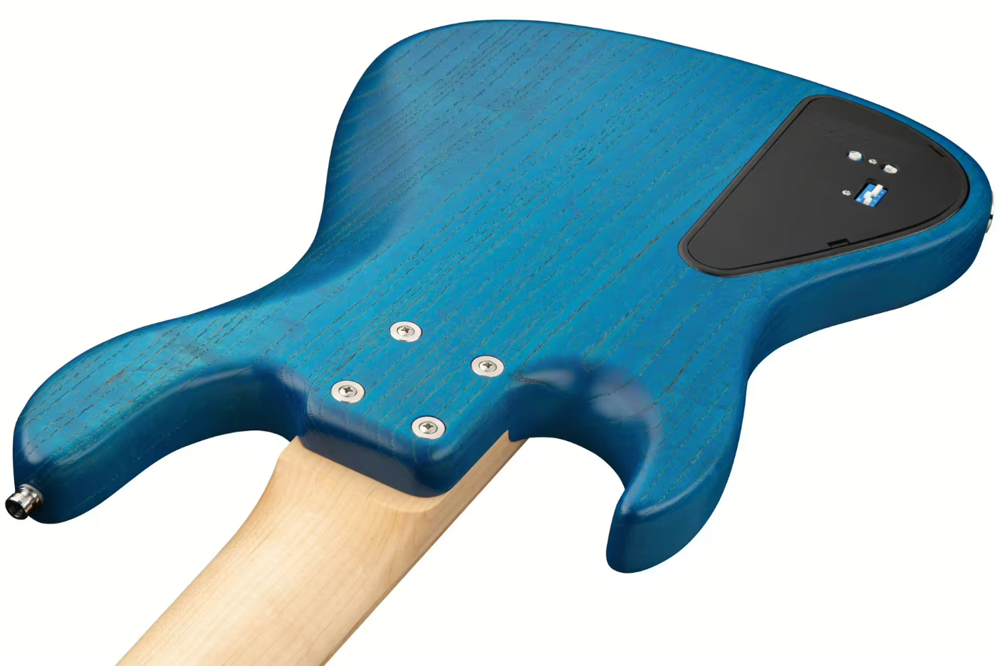 Sadowsky Will Lee 22-fret Ash 5c Metroline Signature All Active Mn - Ocean Blue Transparent Satin - Basse Électrique Solid Body - Variation 3