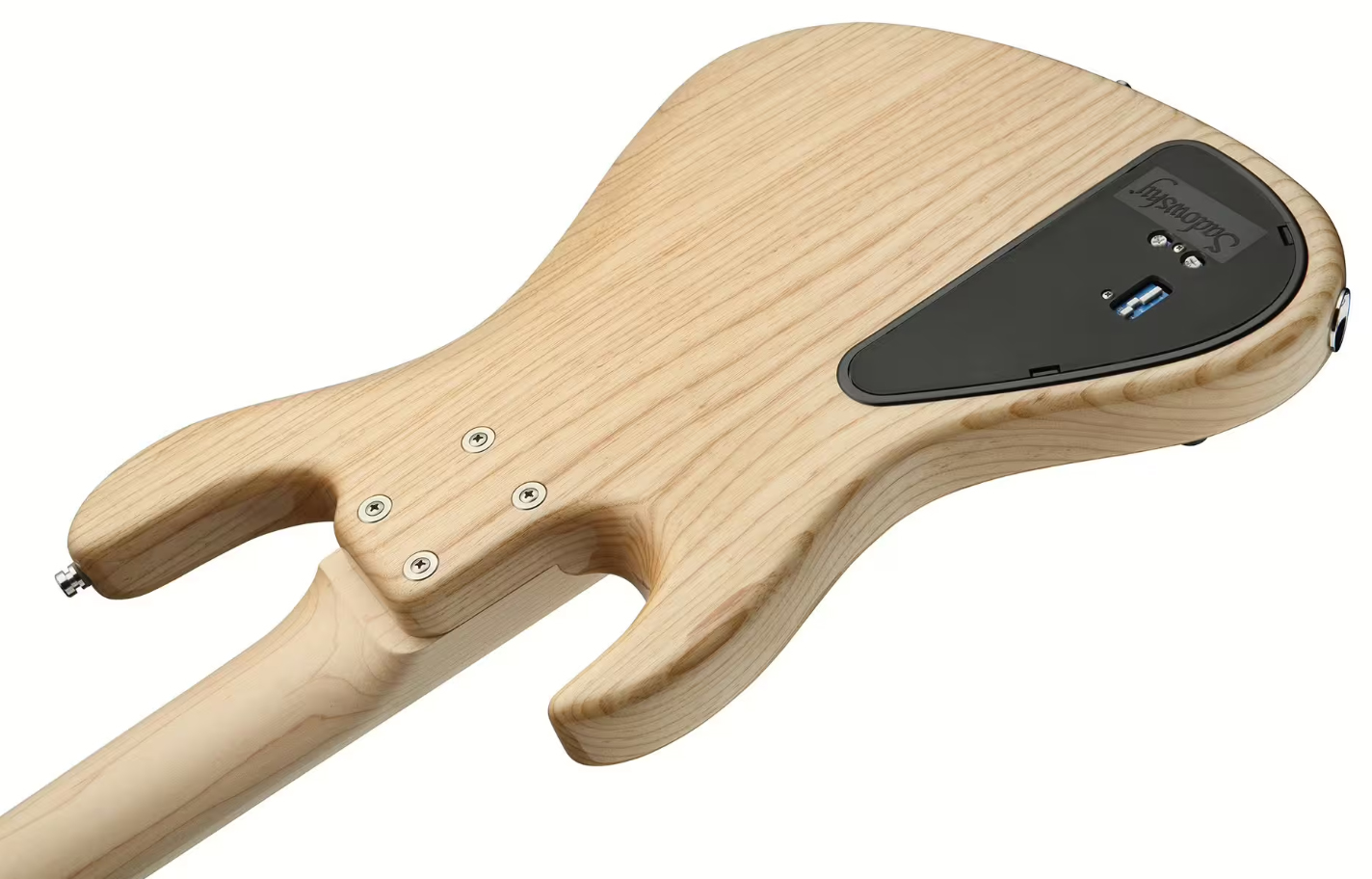 Sadowsky Will Lee 22-fret Ash 5c Metroline Signature All Active Mn - Natural Transparent - Basse Électrique Solid Body - Variation 3