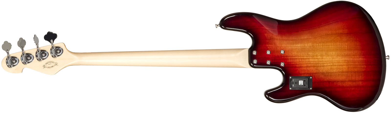 Sandberg California Tm4 Sl Superlight Ltd Active Pf - Ultra Soft Aged 3-tone Sunburst Gloss - Basse Électrique Solid Body - Variation 1