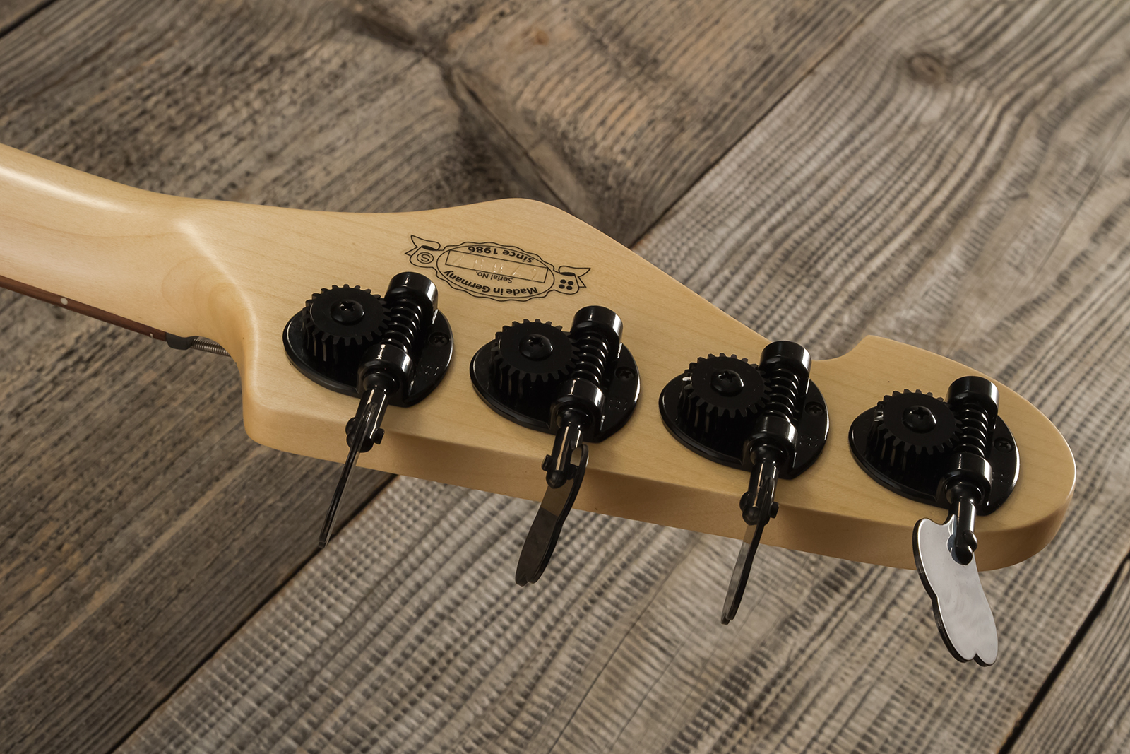 Sandberg California Tm4 Sl Superlight White Blocks All Active Pf - Black - Basse Électrique Solid Body - Variation 10